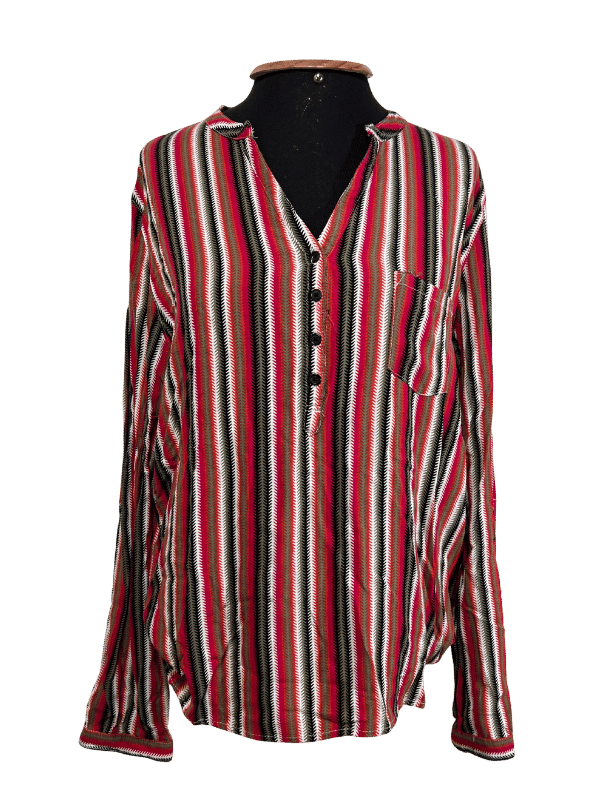 Camisa Listrada Chevron