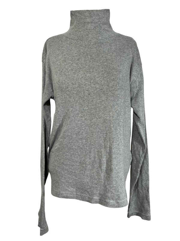 Blusa Gola Alta Cinza