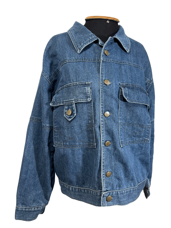 Jaqueta Jeans Oversized