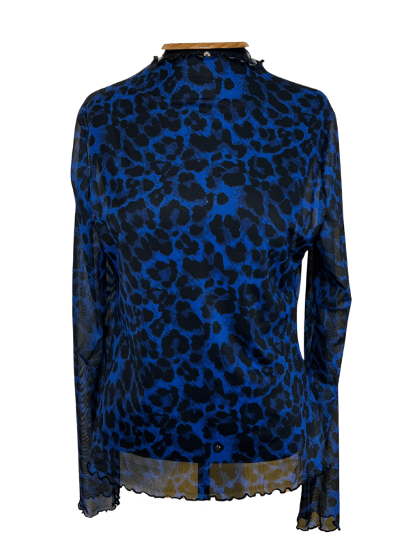 Blusa Animal Print Azul