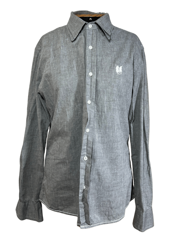 Camisa Social Cinza