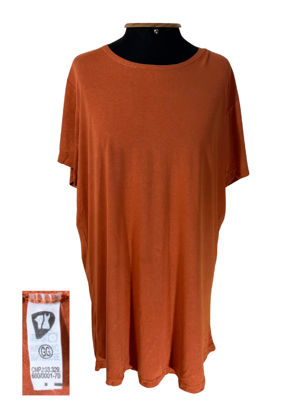 Vestido/Túnica Terracota