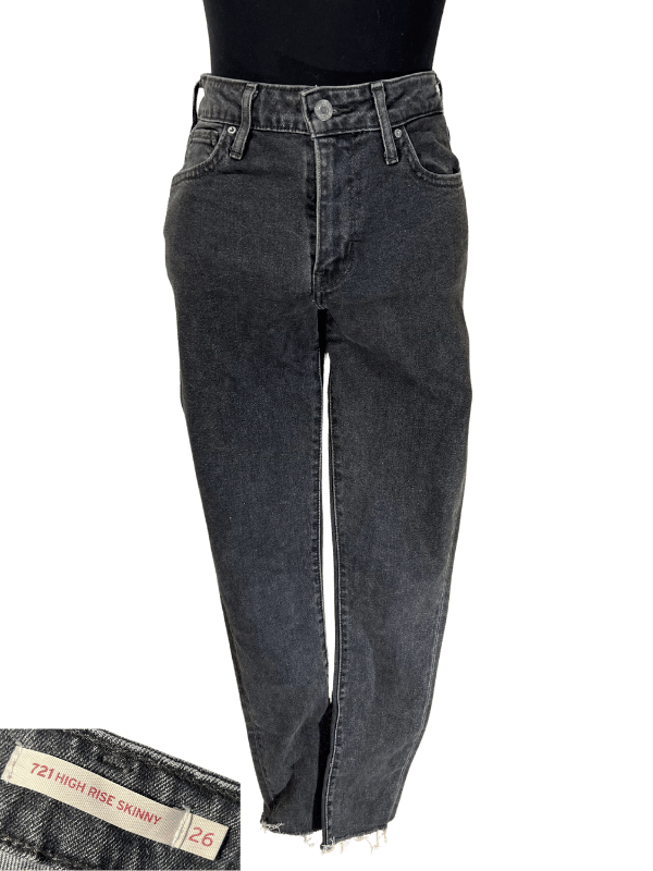 Calça Jeans Preta Skinny
