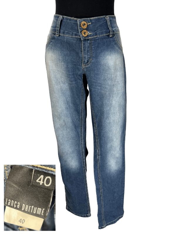 Calça Jeans Reta